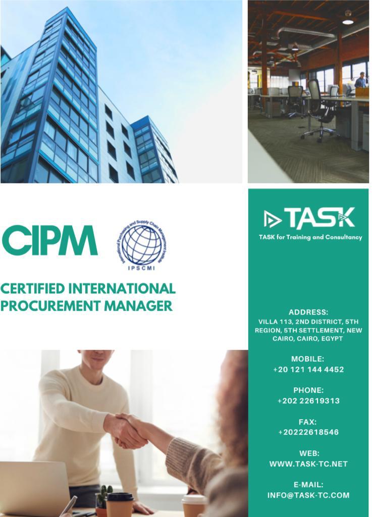 CIPM Certified International Procurement Manager